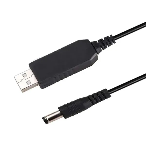USB-adapta-cable 12volts USB to DC5.5