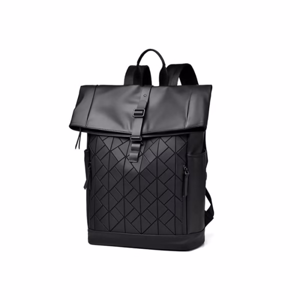 Waterproof-Antitheft--Backpack Diamond Check waterproof antitheft Backpack